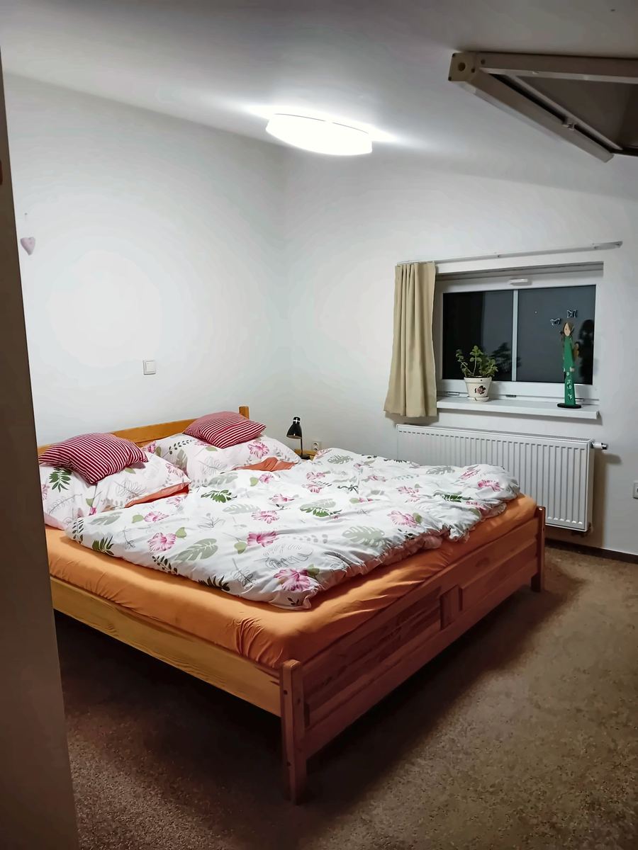 Ložnice s manželskou postelí